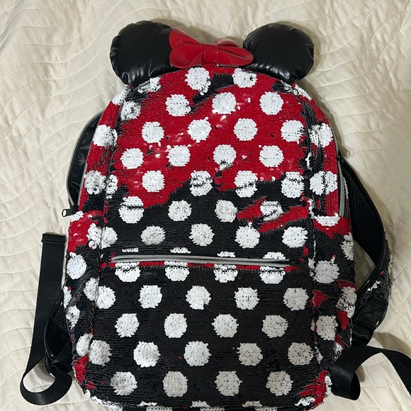 Disney parks Minnie mouse backpack reversible - Picture 1 of 13